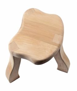 Lesen trinožni stol "Jelša"